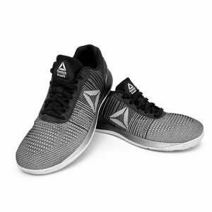 Reebok CrossFit Nano 7 Mens Training Shoes Black Silver BS8346 Size 9.5